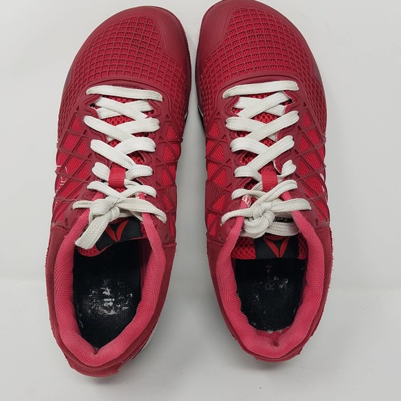 REEBOK CrossFit CF74 Training Crosstraining Shoes Berry Red Women's Size‎ 8 - Picture 7 of 11